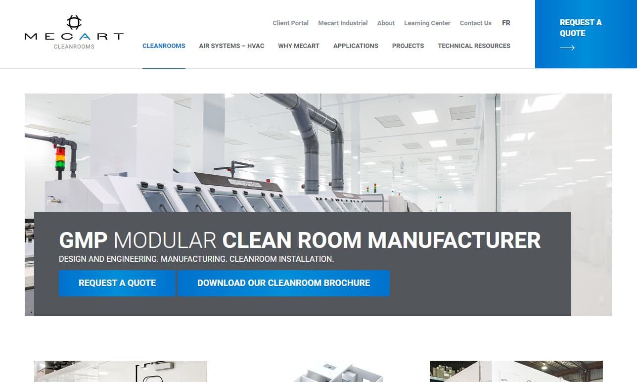 MECART Cleanrooms